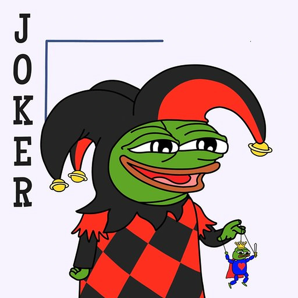 Puppet Joker The Royal Pepe card