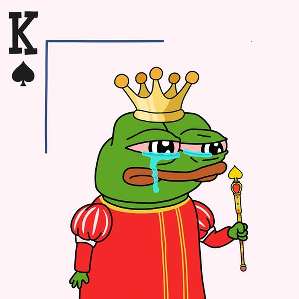 Spade Sovereign The Royal Pepe card